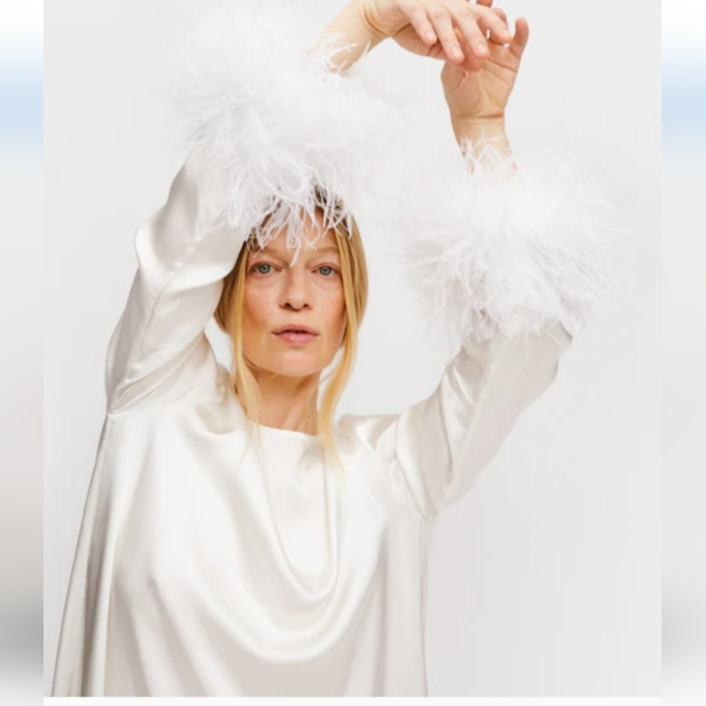 Sleeper Suzi  Dress With Detachable Feathers - Picture 9 of 12